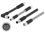 TE Connectivity Ensambles de cables PROFINET de código L de potencia M12