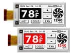 Pervasive Displays Wide Temperature E-ink Displays