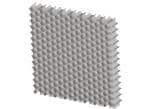 TE Connectivity Paneles de ventilación Honeycomb de protección contra EMI