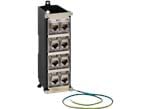 Tripp Lite 8-Port DIN-Rail Mount Keystone Patch Panels