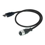 Imagen ampliada de Hirschmann ADAPTER CABLE, M12-5PIN TO USB