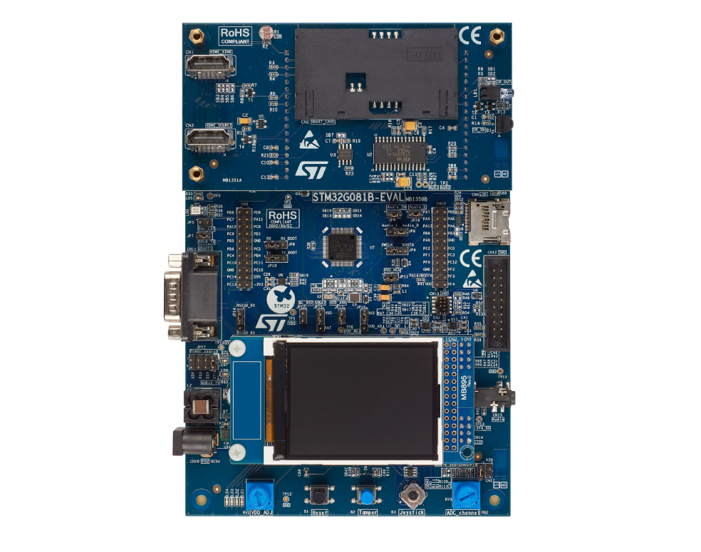 Chart - STMicroelectronics STM32G081B-EVAL Evaluation Board