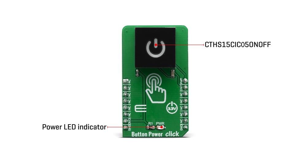 Block Diagram - Mikroe Button Power Click