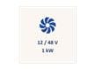 12V & 48V Inverter Applications in Range of 1kW