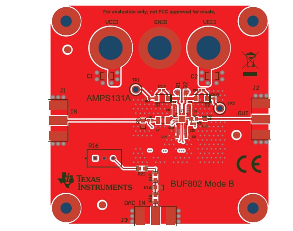 Texas Instruments BUF802RGTEVM Evaluation Module