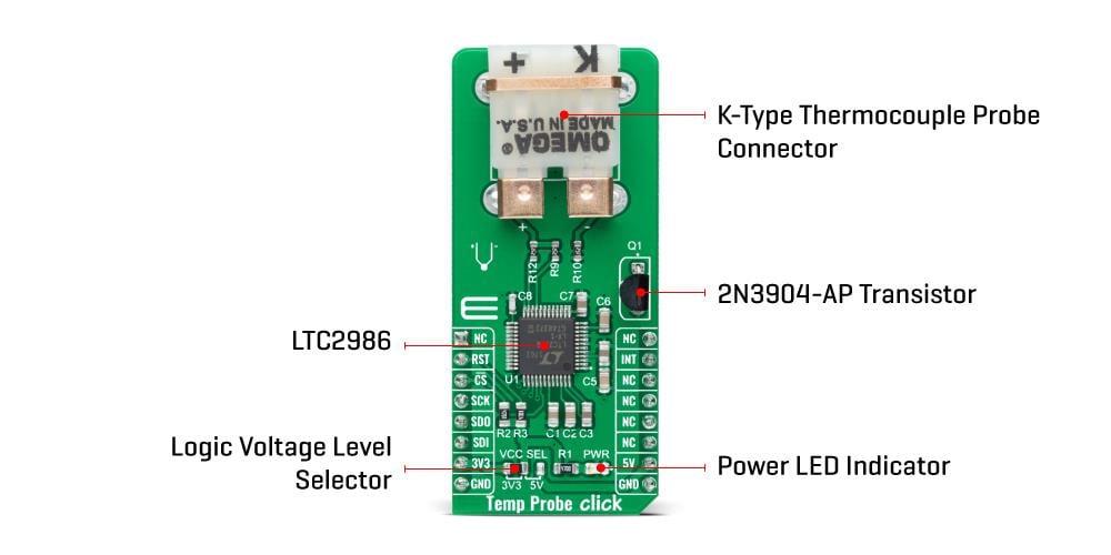 Mikroe Temp Probe Click