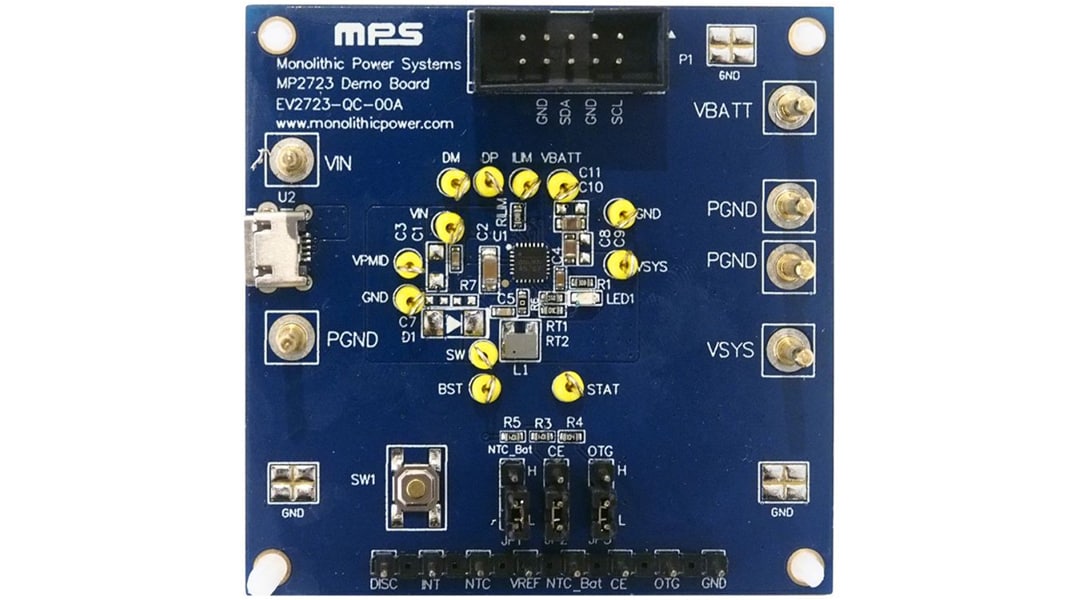 Monolithic Power Systems (MPS) EVKT-MP2723 Evaluation Kit