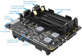 DFRobot UPS HAT for Jetson Nano