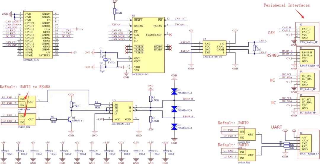Schematic - M5Stack COMMU Module