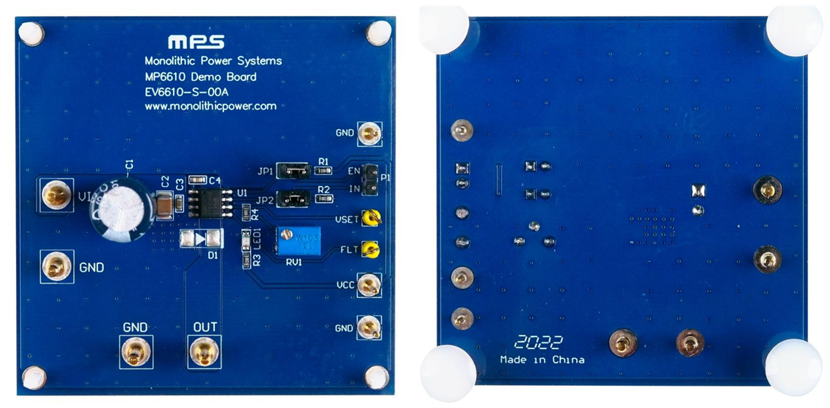 Monolithic Power Systems (MPS) EV6610-S-00A Evaluation Board