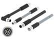 Ensambles de cables PROFINET de código L de potencia M12