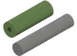 Elastómeros conductores de níquel y aluminioio