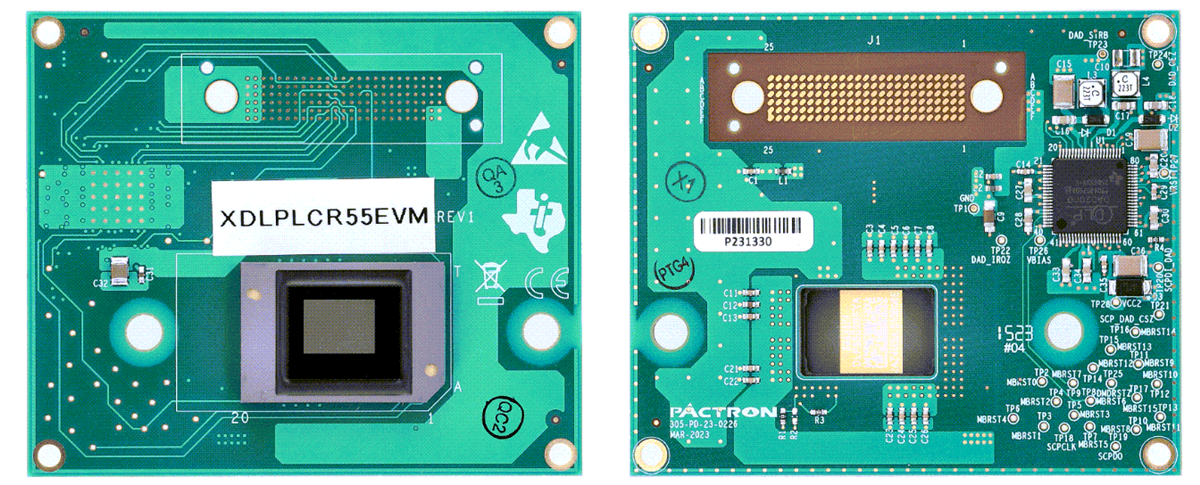 Location Circuit - Texas Instruments DLPLCR55EVM Evaluation Module