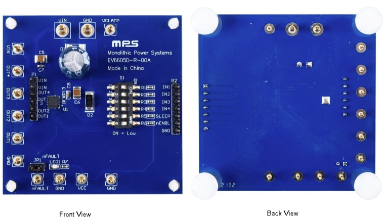 Monolithic Power Systems (MPS) EV6605D-R-00A Evaluation Board