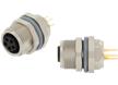 Conector circular M8 de 5 pines código B