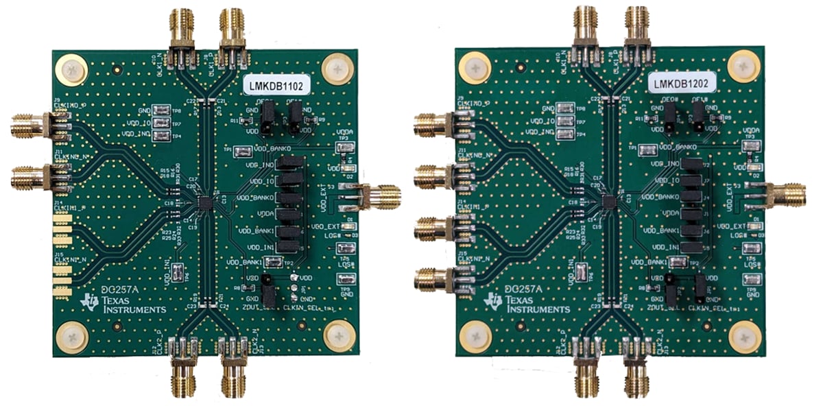 Texas Instruments LMKDB1x02EVM Evaluation Modules
