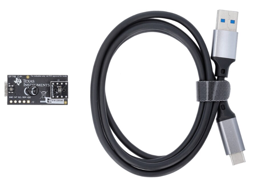 Mechanical Drawing - Texas Instruments OPT4041DTSEVM Sensor Evaluation Module (EVM)