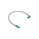 StereoLabs GMSL2 Fakra Right-Angle Cable M-F 0.5m